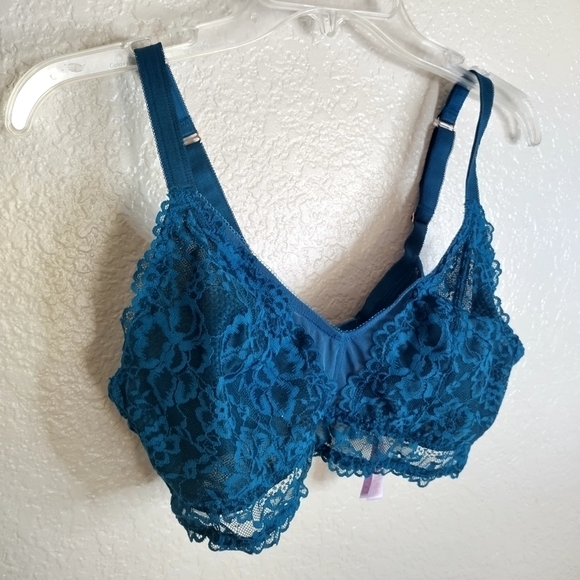 Savage X Fenty laced floral Bra sz 1X - Picture 2 of 7